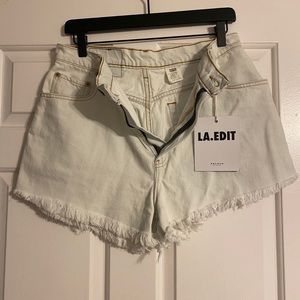 Recreated LAEdit Vintage Denim Levi Shorts Size 8
